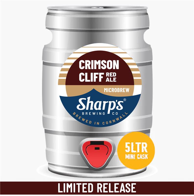 Crimson Cliff, Red Ale - 5L Mini Cask (Fresh Cask Beer - Must Be Consumed Within 5 Days)