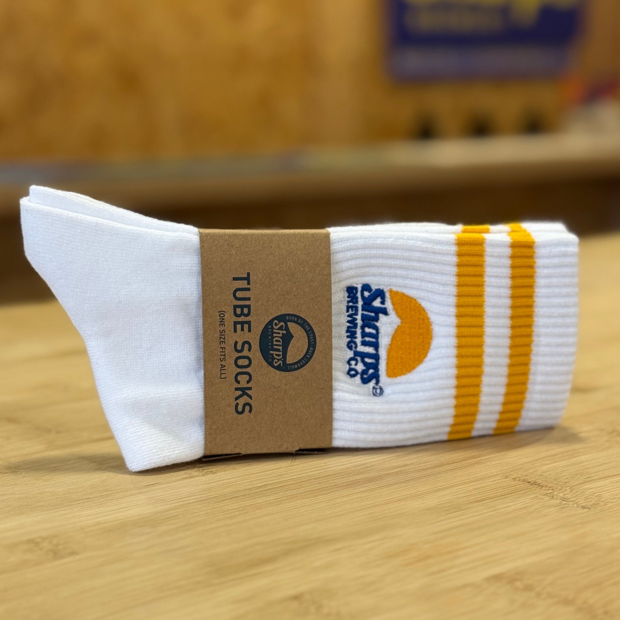 Sharp's Tube Socks (White)